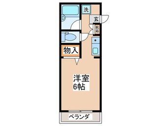 間取図 セゾン伊藤