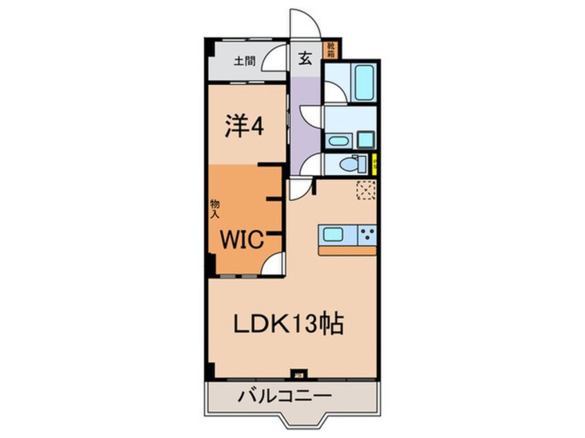 間取図 ニューライフ東品川(603)