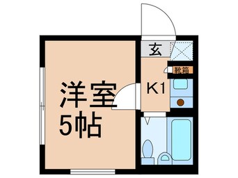 間取図 ハルミハイツ