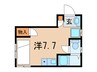 OGGI目黒本町 1Rの間取り