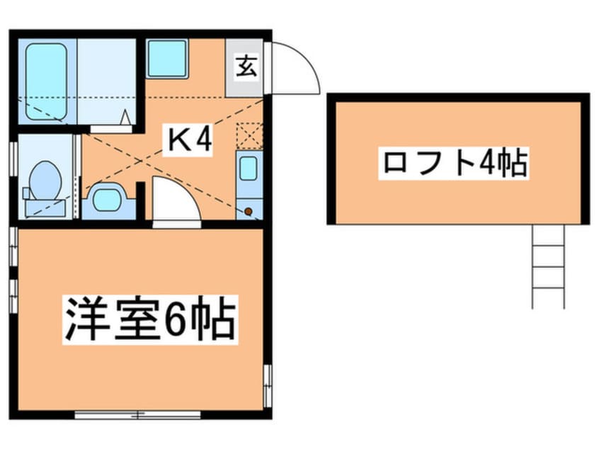 間取図 メゾンエレンデール