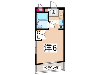 間取図 ﾚｲｴｸｾﾚﾝﾄﾘﾊﾞ-ｻｲﾄﾞ磯子(401)