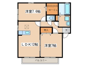 間取図 ウィルモアＫＡ