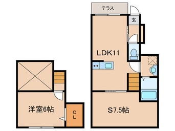 間取図 ウエストコート浜田山