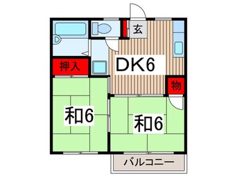 間取図 タウニー所沢Ⅰ