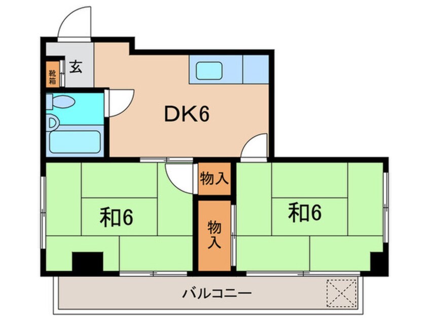 間取図 ロ－ヤルレジデンス