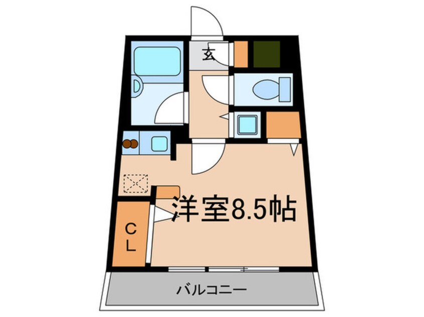 間取図 サンテミリオン目白西（204）