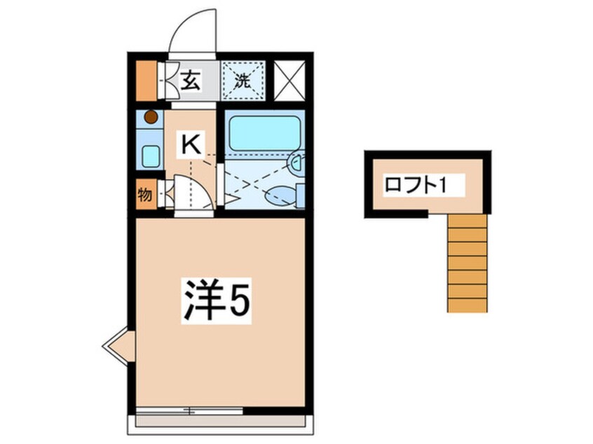 間取図 シャロ－ム大船