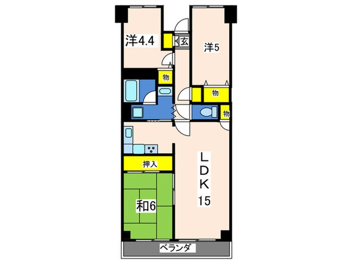 間取り図 翠峯壱番館