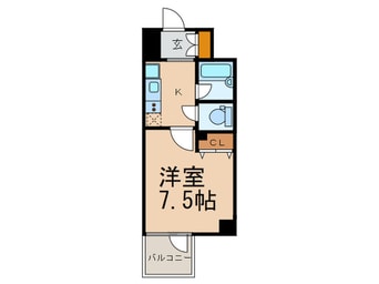 間取図 プライムア－バン飯田橋