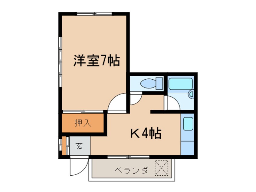 間取図 山陽マンション