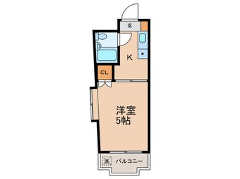 間取図 ハイタウン多摩川No.2(213)