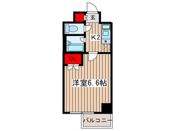 間取図 ｳﾞｪﾙﾄｳｫｰﾀｰﾌﾛﾝﾄ(903)
