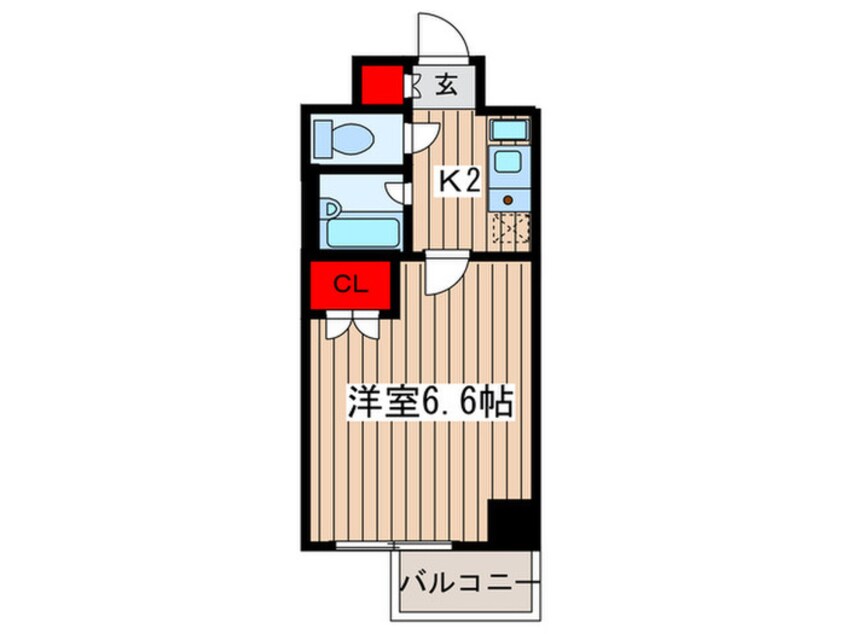 間取図 ｳﾞｪﾙﾄｳｫｰﾀｰﾌﾛﾝﾄ(903)