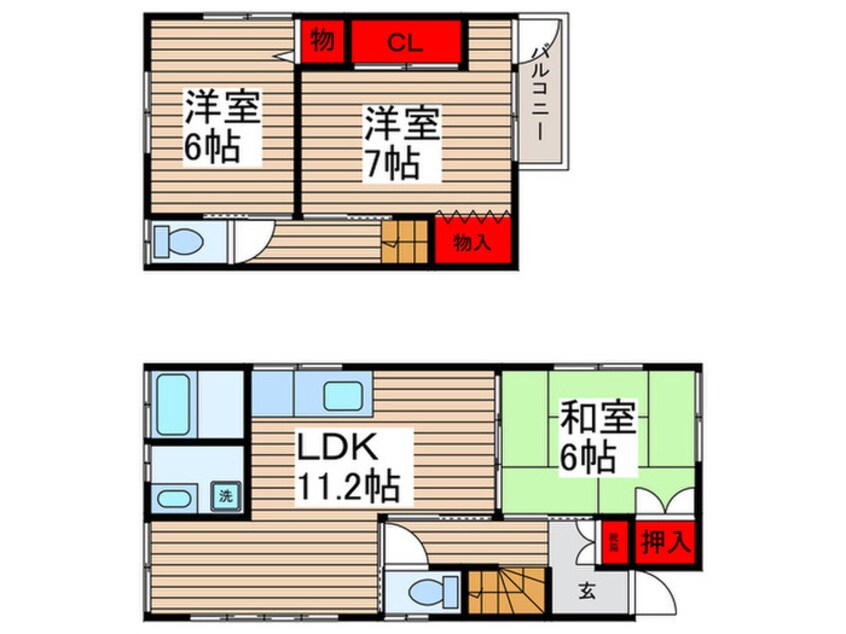 間取図 光ヶ丘2丁目戸建