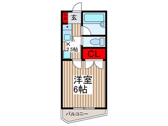 間取図 ユニティ西竹の塚