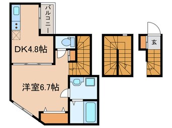 間取図 グランフォルト護国寺