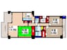アイムふじみ野南二番館　(504) 3LDKの間取り