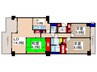 アイムふじみ野南二番館　(504) 3LDKの間取り