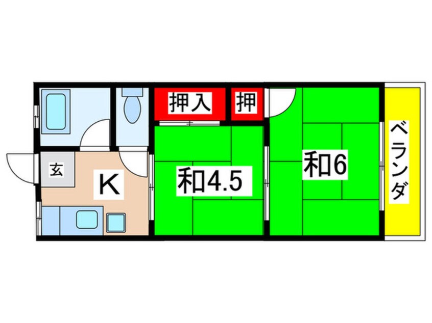 間取図 カーサ祐光