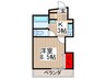 ホンダビル 1Kの間取り