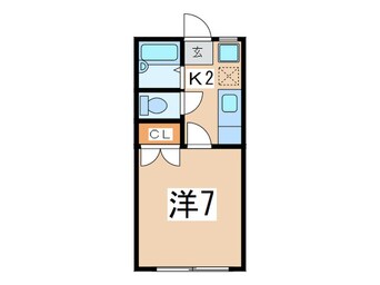 間取図 エスコートパートⅡ