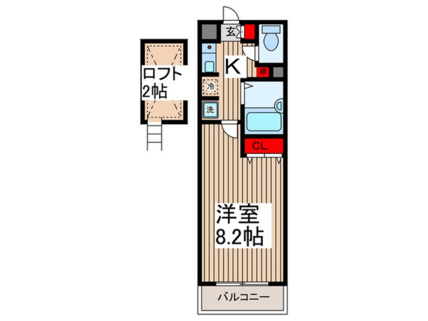 間取図 ＳＫ－ＣＯＵＲＴ Ⅳ