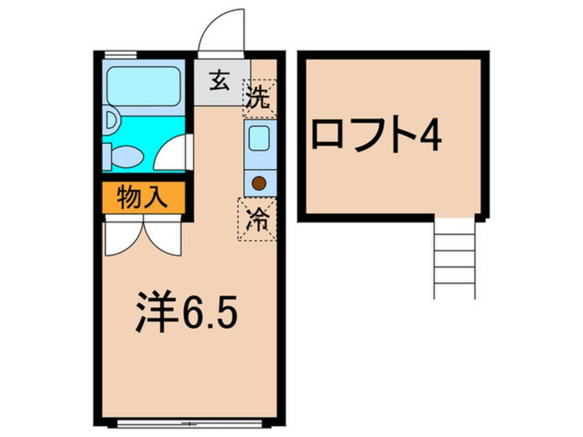 間取図 コア溝の口Ⅱ