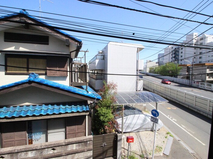 室内からの展望 野口橋ビル