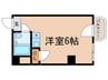 雑司ケ谷グリーンハイツ 1Rの間取り