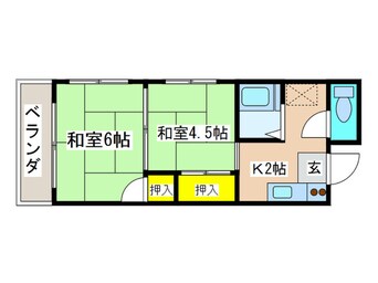 間取図 麦倉マンション