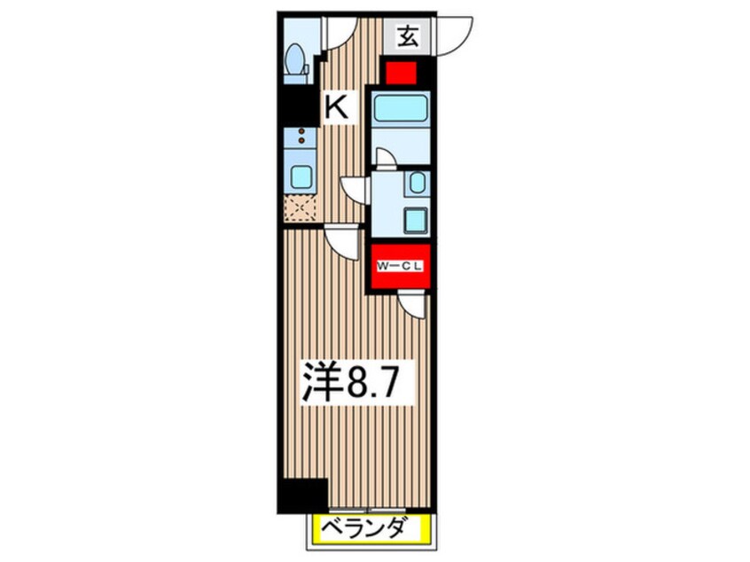 間取図 GENOVIA森下Ⅱ