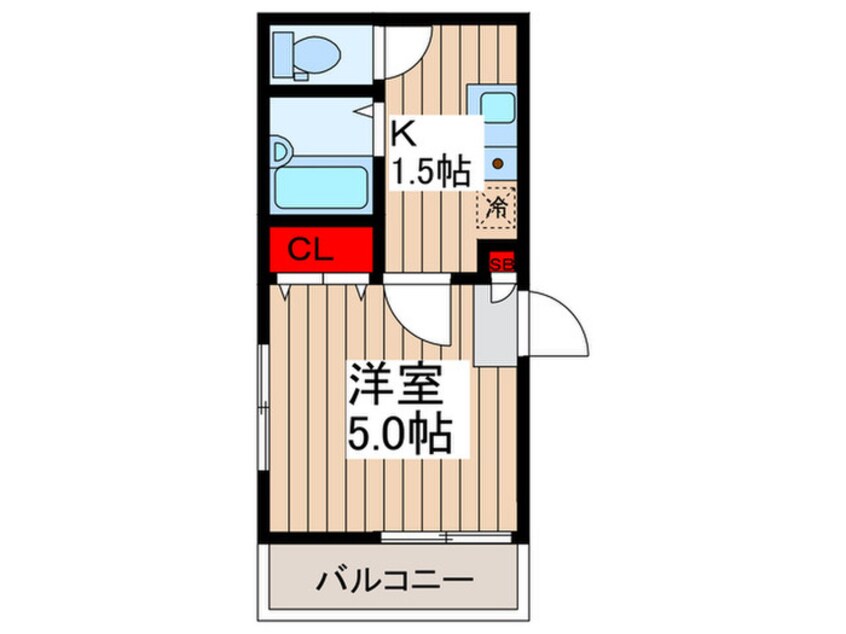 間取図 ｱｰﾊﾞﾝｺｰﾄ高砂