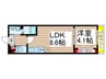 R-style FM 1LDKの間取り