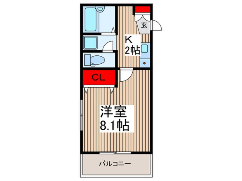 間取図 ラフィナ－ト・エム