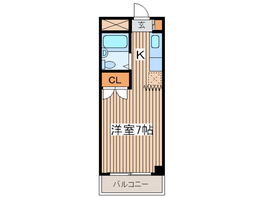 間取図 エリジアム・ド・カフ