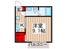 ＣＡＲＥＬ新鎌ケ谷 1Kの間取り
