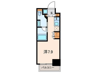 間取図 プラウドフラット虎ノ門