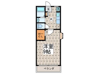 間取図 山王ヴィラパ－ク