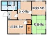 ニュ－まつかぜ 3DKの間取り