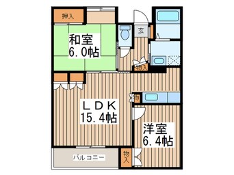 間取図 初音マンション