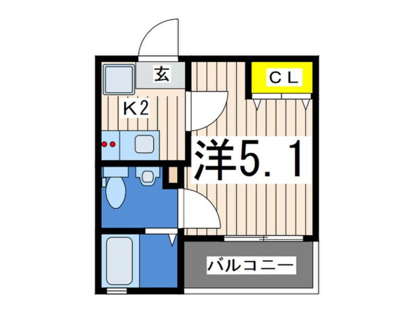 間取図 イーマ六浦