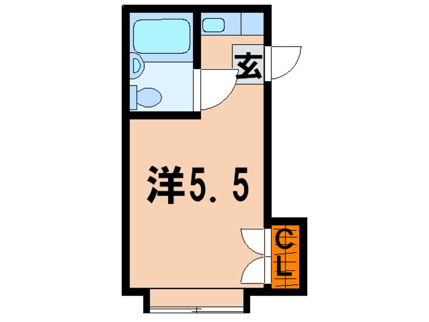 間取図 ハイム堀ノ内