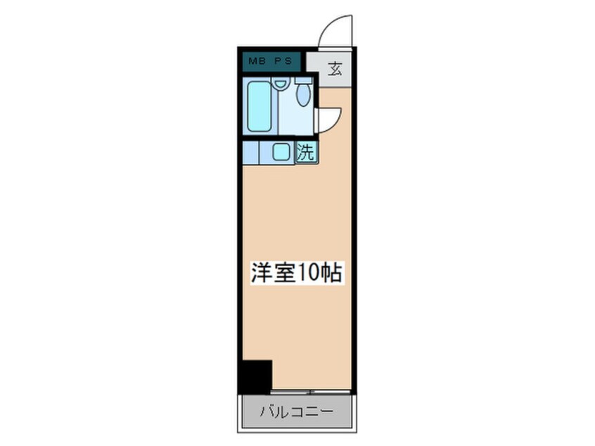 間取図 Tsgarden永山