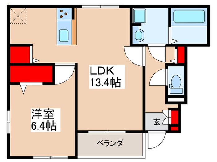 間取り図 アンソレイユ