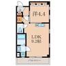 La Primavera 1LDKの間取り