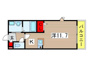 間取図 モデルノパラッツォ稲毛