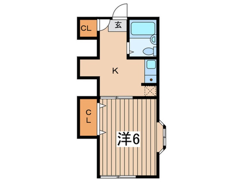 間取図 ハイツ佐々木