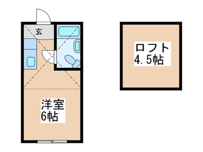 間取図 下北沢フラットＡ