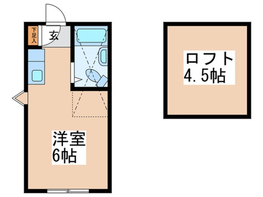 間取図 下北沢フラットＡ